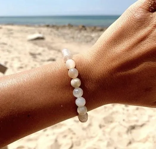 Defining Bracelet- Healing Bracelet with Moonstone Gemstones