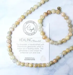 Defining Bracelet- Healing Bracelet with Moonstone Gemstones