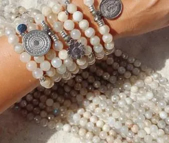 Defining Bracelet- Healing Bracelet with Moonstone Gemstones