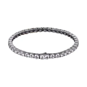 Diamond Simulant Tennis Bracelet