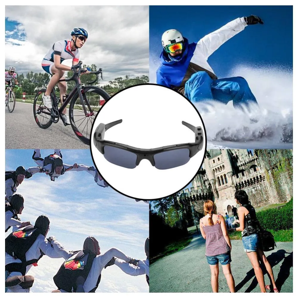 Digital Camera Sunglasses, HD Glasses Eyewear, DVR Video Recorder For Cycling/driving/skiing
