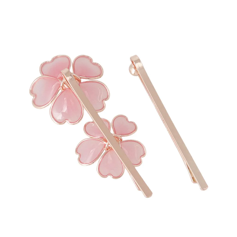Double Sakura Hairpin Set
