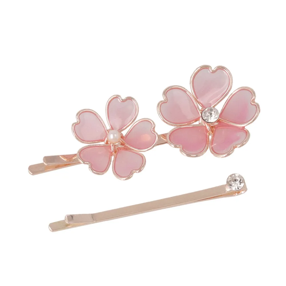 Double Sakura Hairpin Set