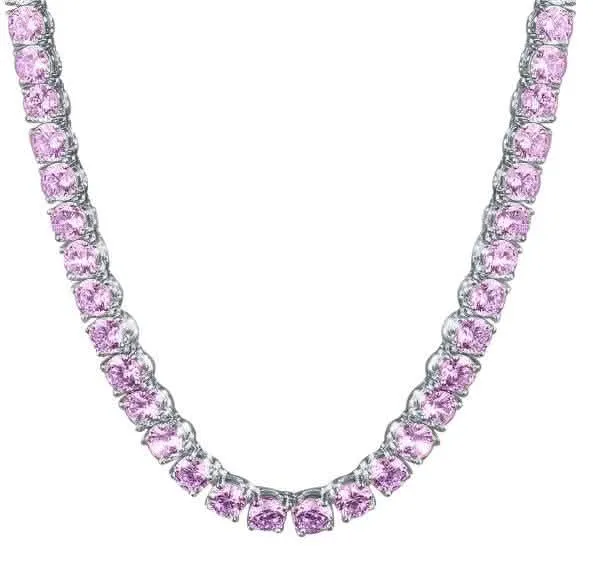 Elegant 3MM 925 Silver Tennis Choker