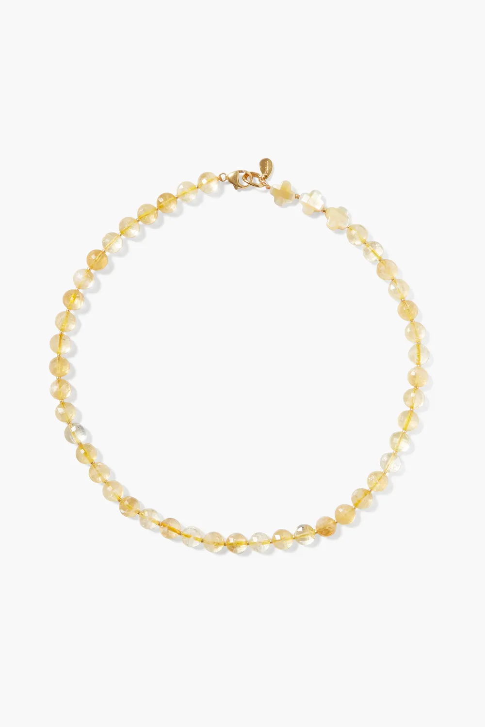 Enid Necklace ~Citrine