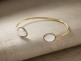 Evelina Moonstone Cuff