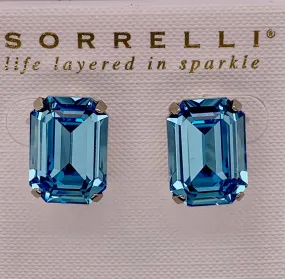 Everyday Emerald-Cut Stud Earrings