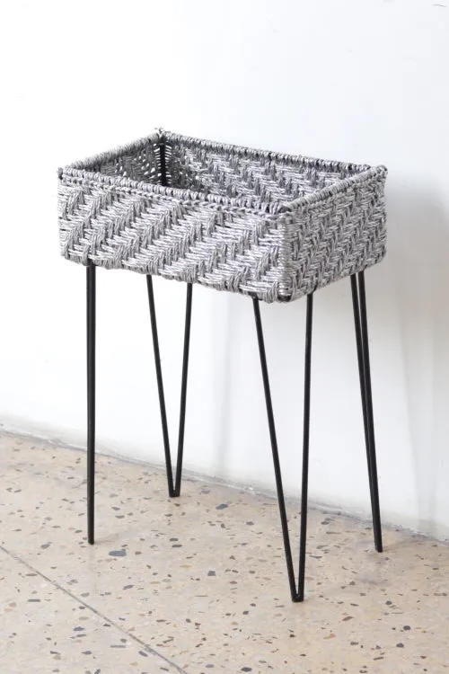 Flamingo Upcycled Plastic Box Stand