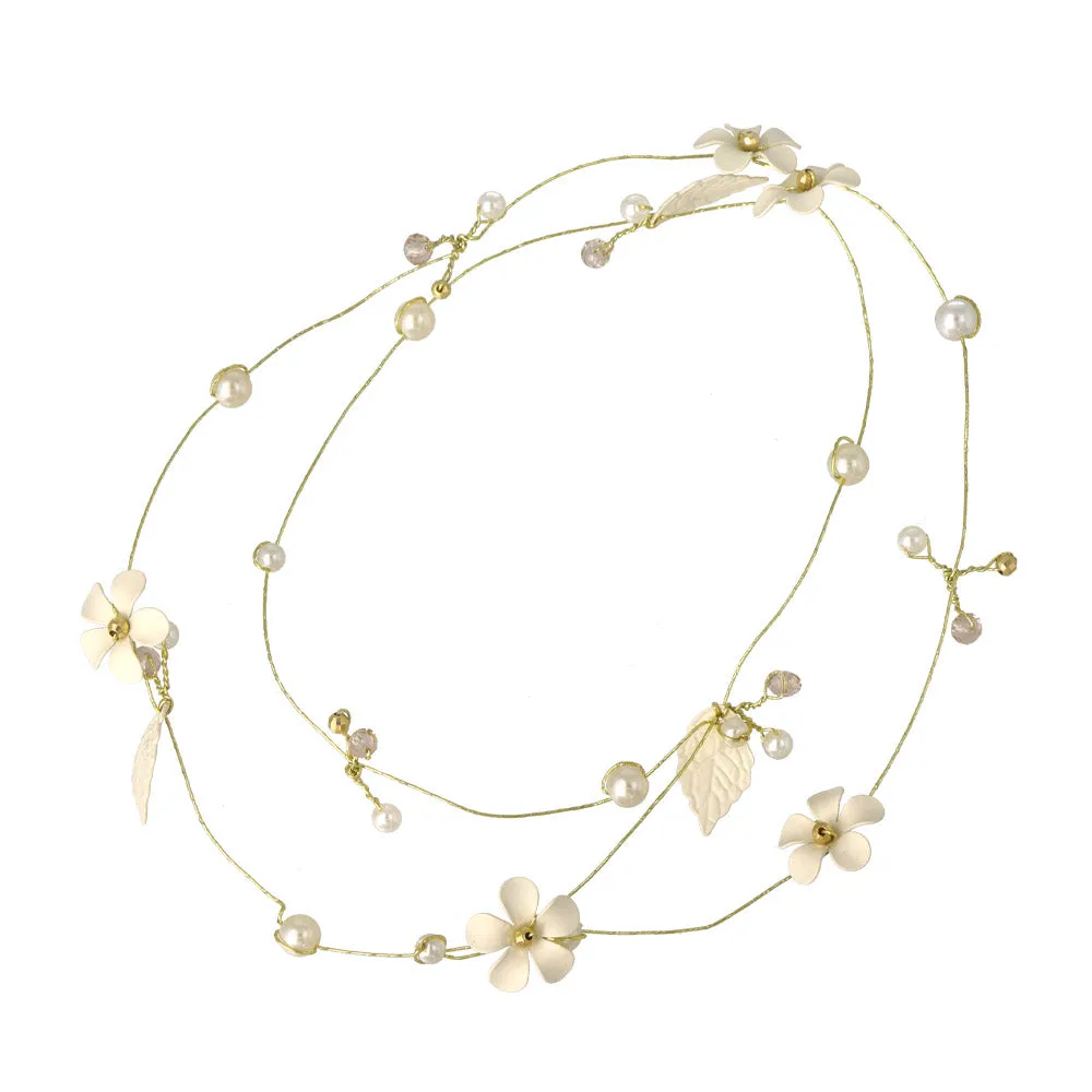 Flower and Leaf hair Vine
