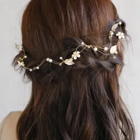 Flower and Leaf hair Vine