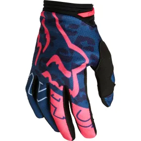 Fox Racing Womens 180 Skew Standard Gloves Dark Indigo Blue
