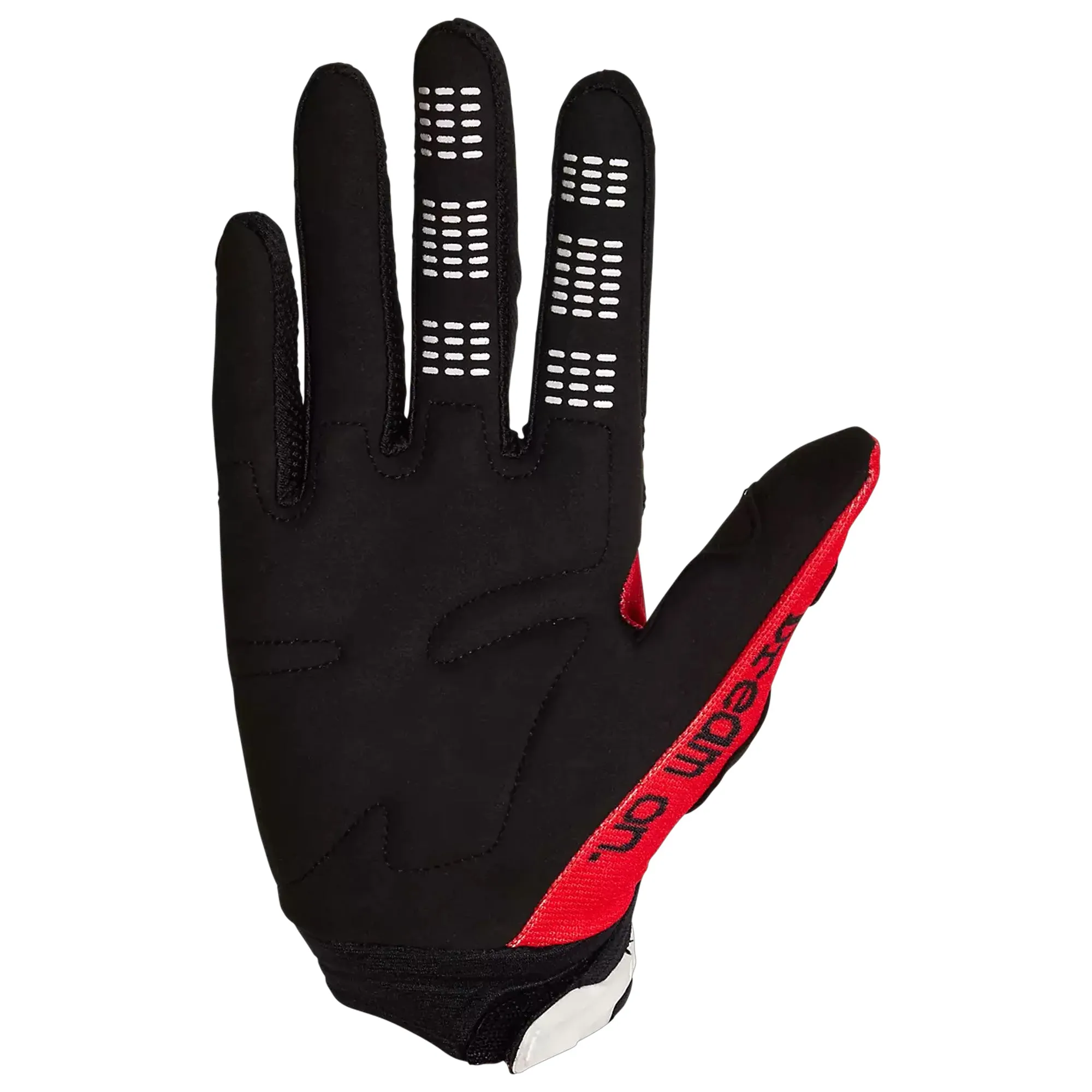 Fox Racing Youth 180 Race Spec Standard Offroad Gloves Fluorescent Red