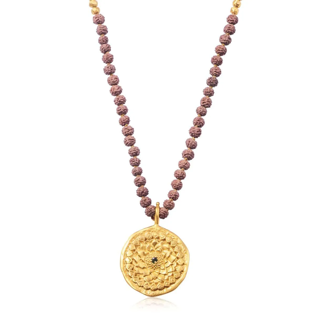 Ganapati • Necklace with Rudraksha