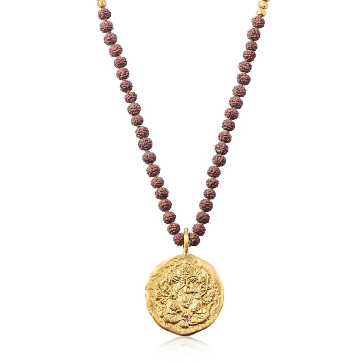 Ganapati • Necklace with Rudraksha