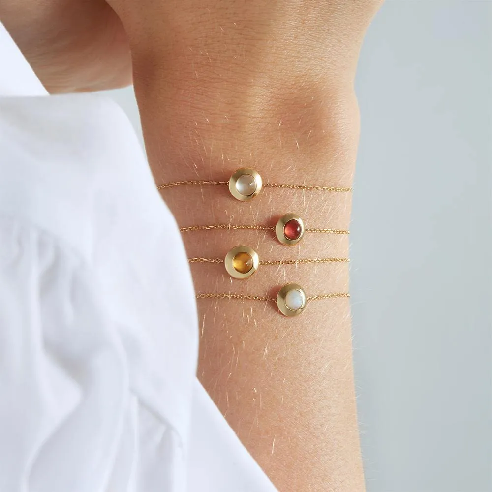 Gems of Cosmo Moonstone Bracelet