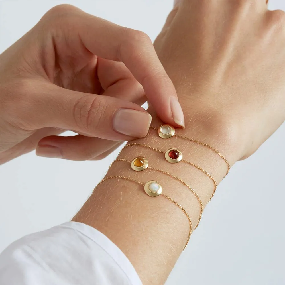 Gems of Cosmo Moonstone Bracelet