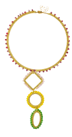 Geometric Crystal Choker by Cashfana