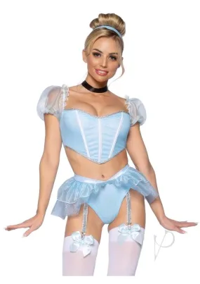 Glass Slipper Cinderella 4pc Xs Blu