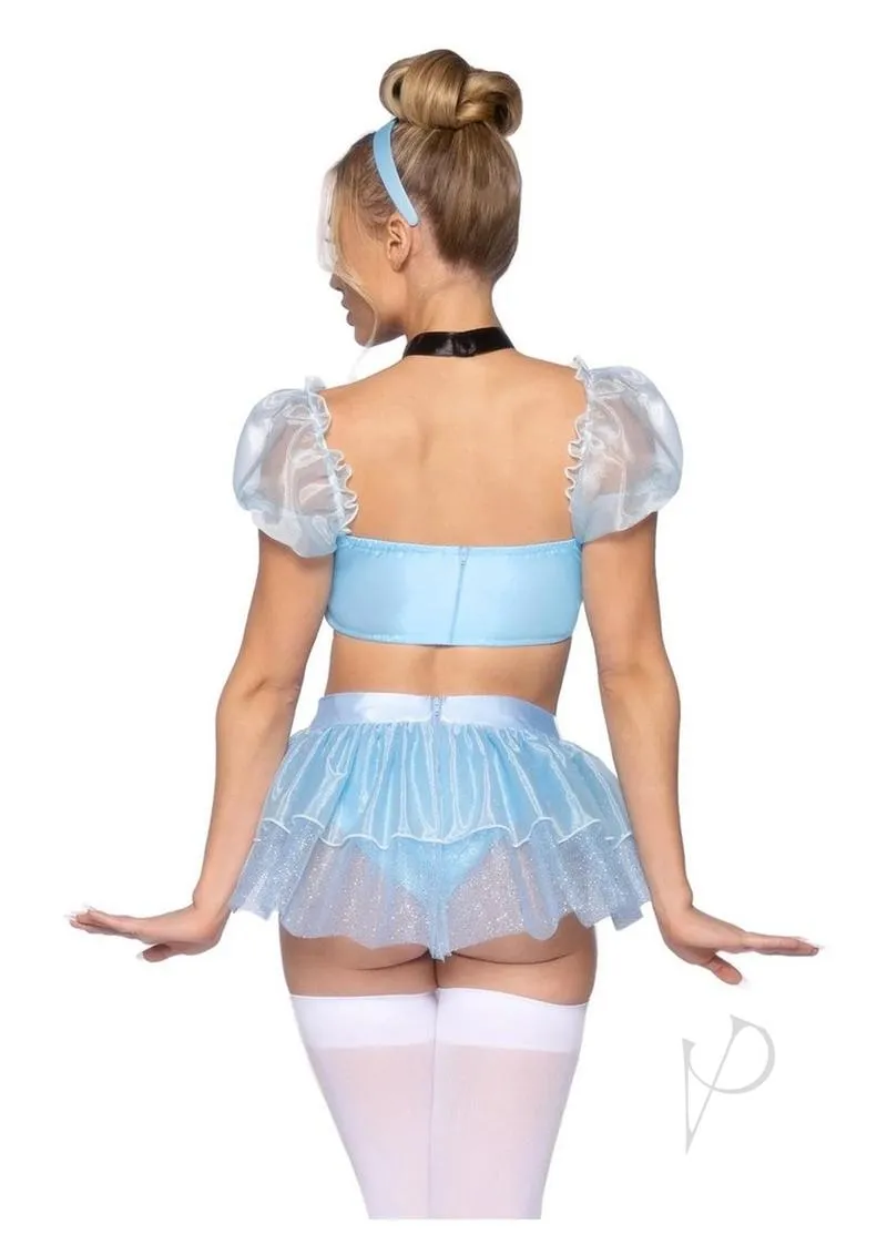 Glass Slipper Cinderella 4pc Xs Blu