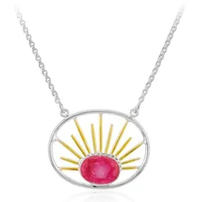 Goddess Necklace Large in Various Gemstones