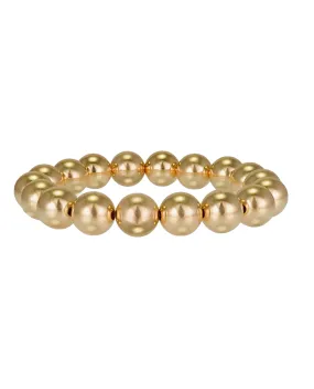 Gold Filled Stackable 10mm Ball Bracelet