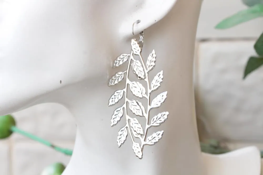 GOLD LEAF EARRINGS