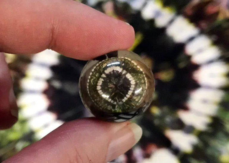 Gorgeous, High quality Quartz Crystal Ball; 23mm