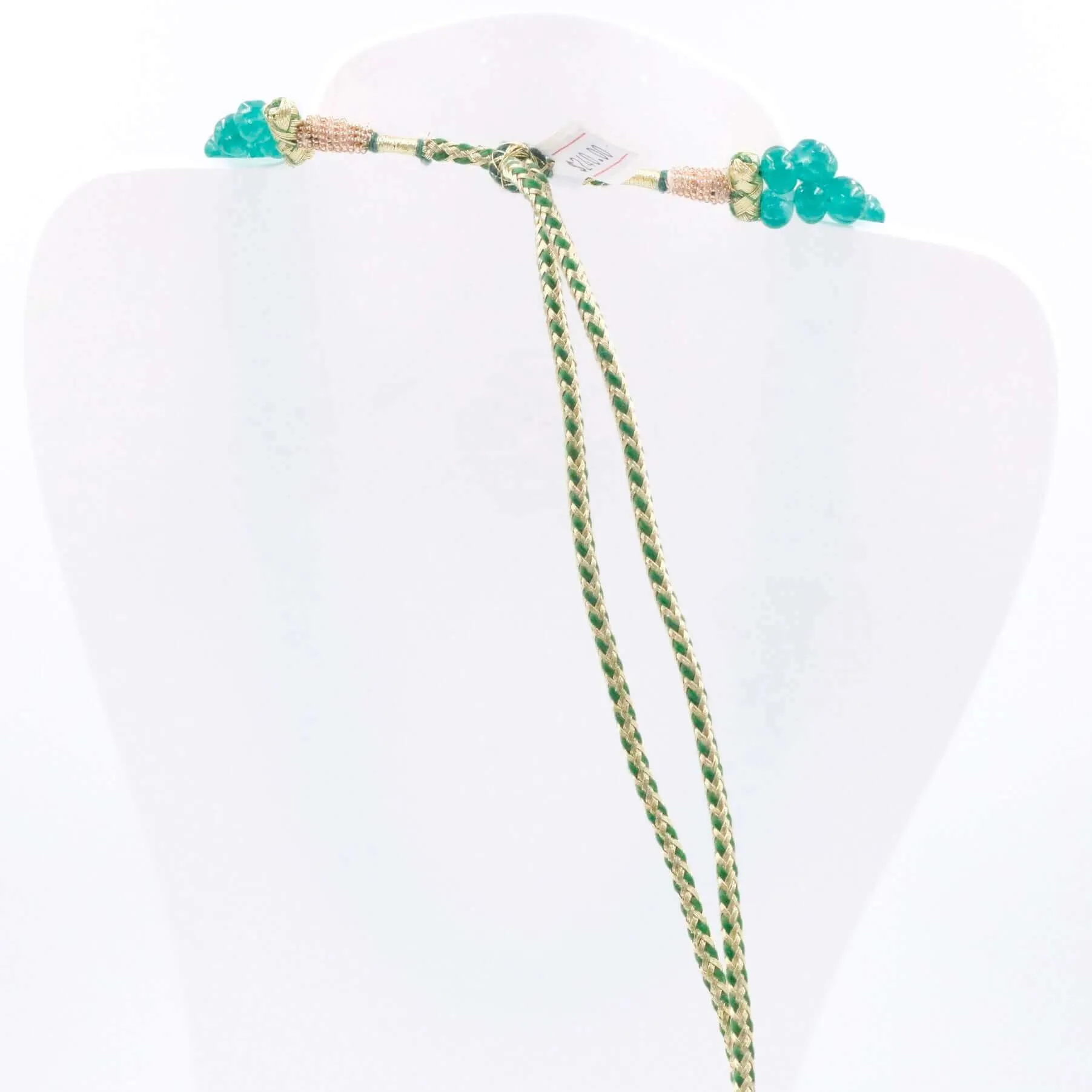 Green Pumpkin Necklace Quartz Necklace Beaded Necklace Quartz Necklace Pumpkin Necklace Beaded Necklace Green Necklace Sarafa Necklace SKU 6143187