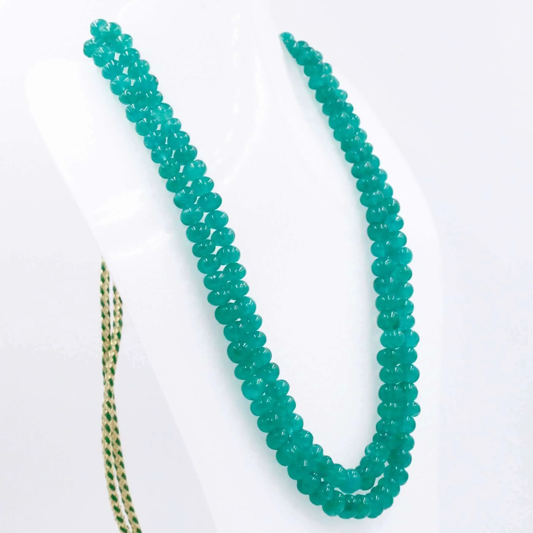 Green Pumpkin Necklace Quartz Necklace Beaded Necklace Quartz Necklace Pumpkin Necklace Beaded Necklace Green Necklace Sarafa Necklace SKU 6143187