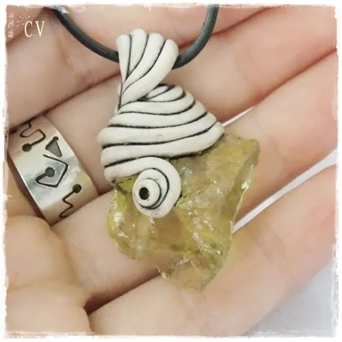 Gyspy Crystal Pendant Necklace