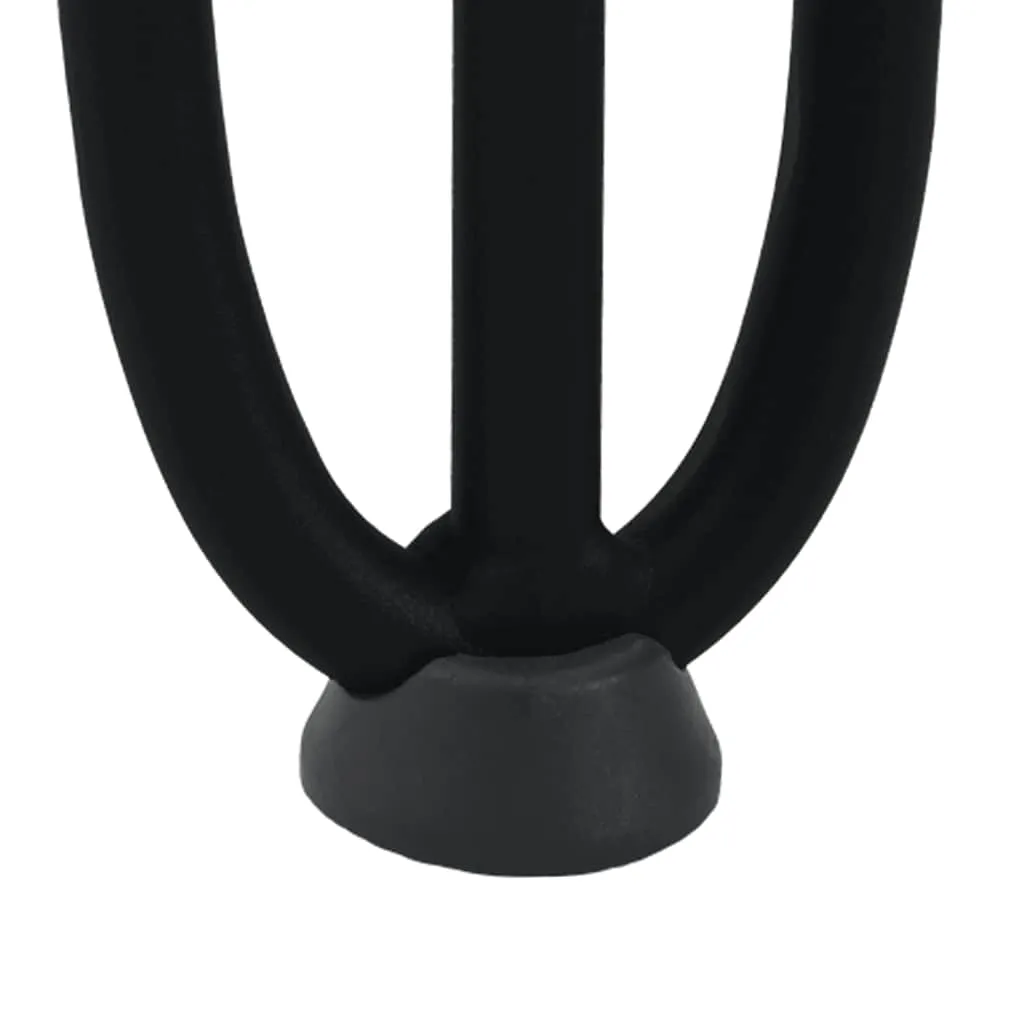 Hairpin Table Legs 4 pcs Black 42 cm Solid Steel