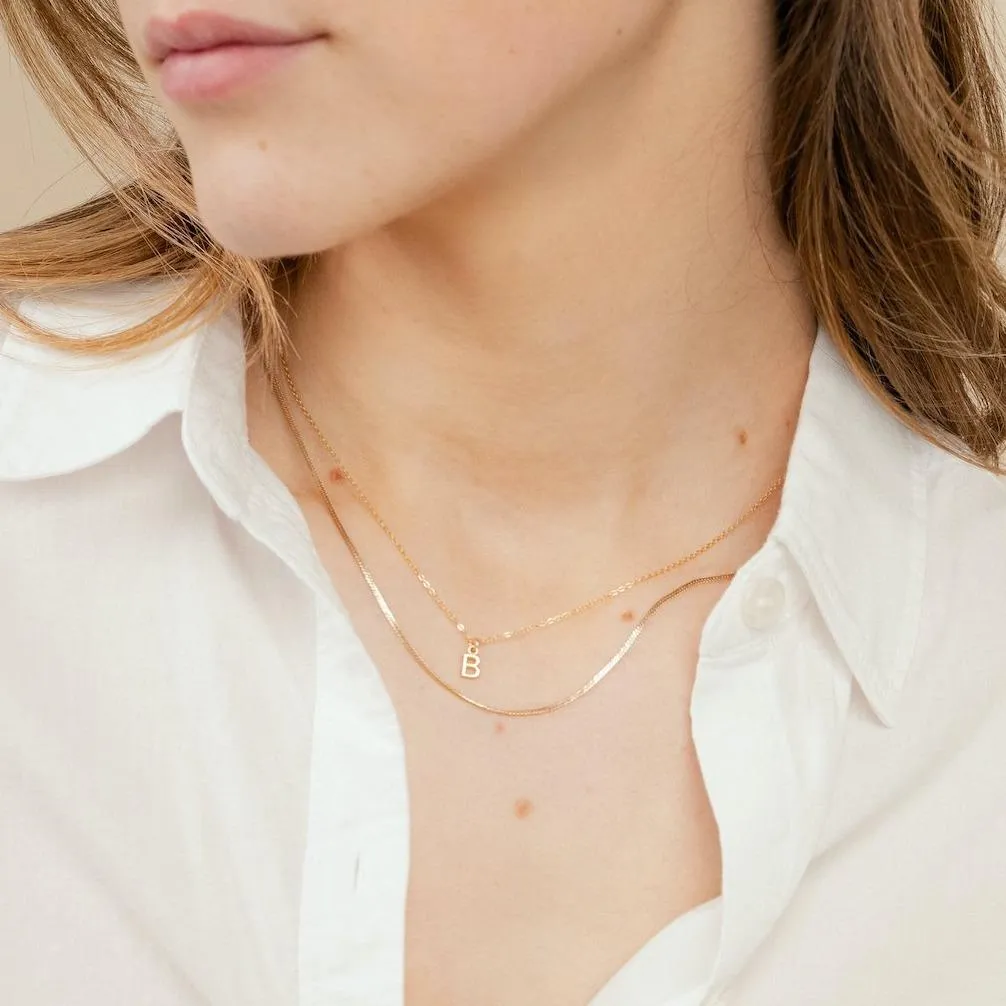 Herringbone Chain Necklace