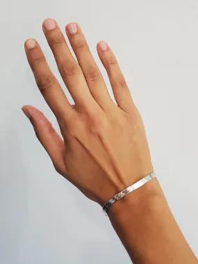Herringbone Sterling Silver Bracelet