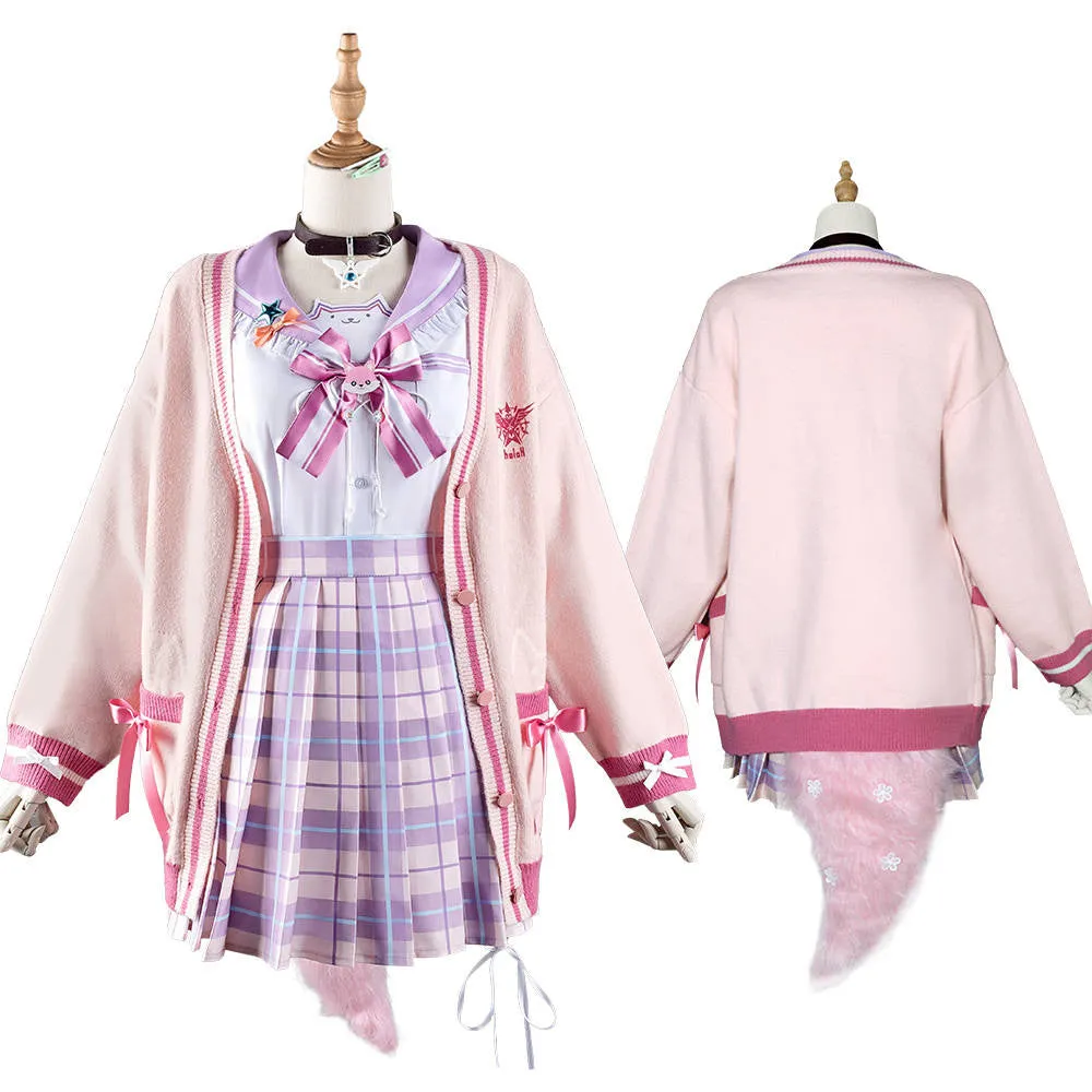 Hololive Virtual YouTuber Hakui Koyori Fourth Costume Cosplay Costume