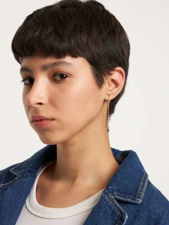 Isabel Marant   Casablanca mismatched earrings 