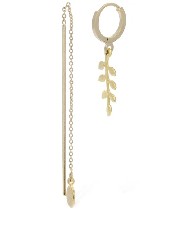 Isabel Marant   Casablanca mismatched earrings 