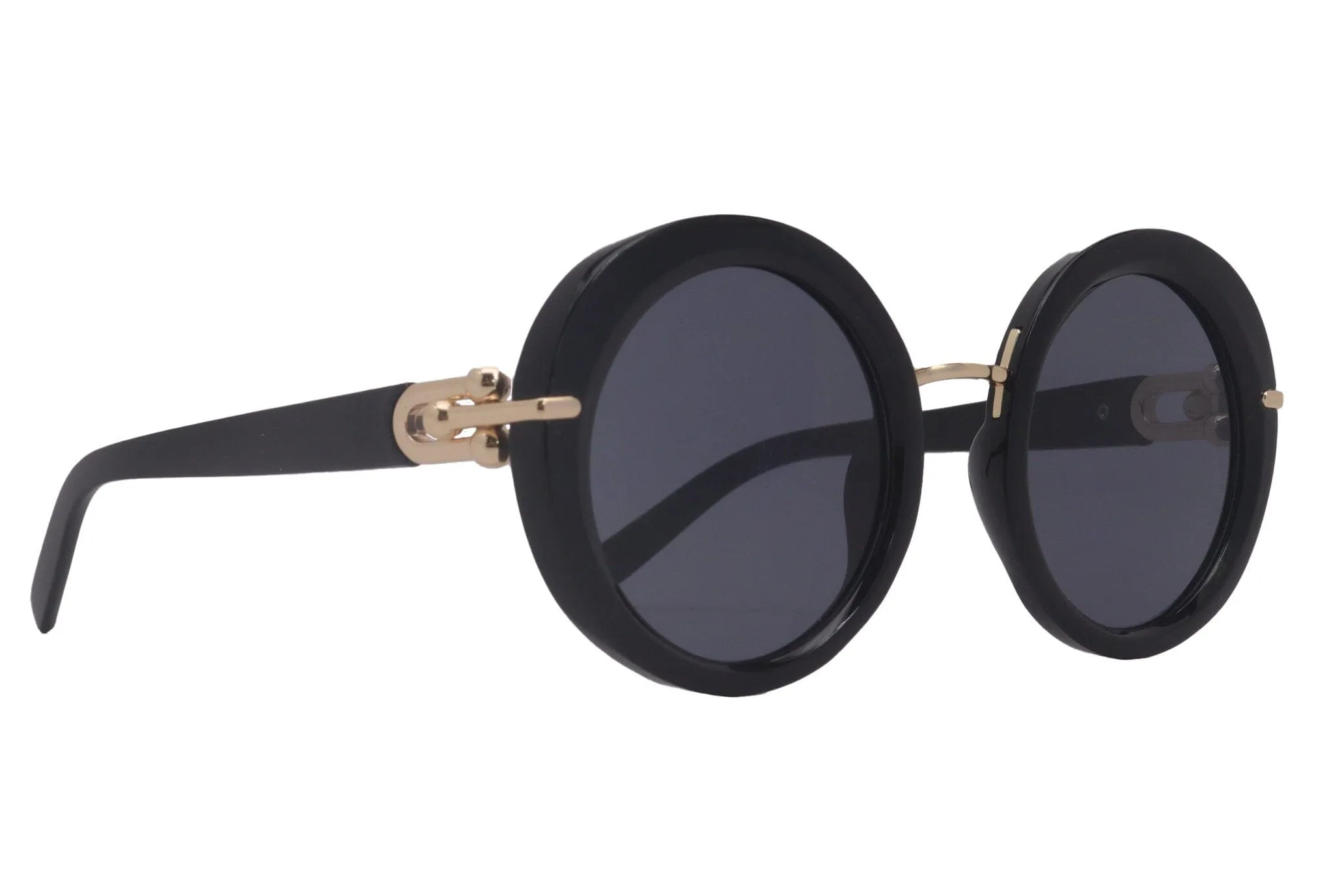 Kennedy Reading Sunglasses High end readers Black N Gold  NY Fifth Avenue