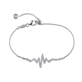 Lafonn Heartbeat Adjustable Bracelet