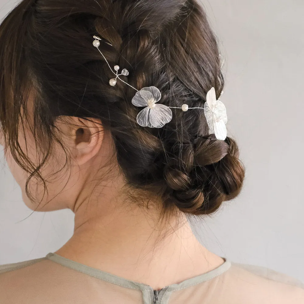 Large Openwork Flower Headpiece
