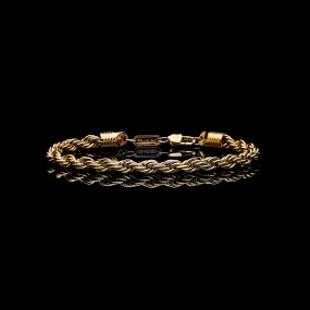Laurel Twisted Chain Bracelet | Gold Color