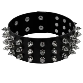 Leatherlike Punk Choker