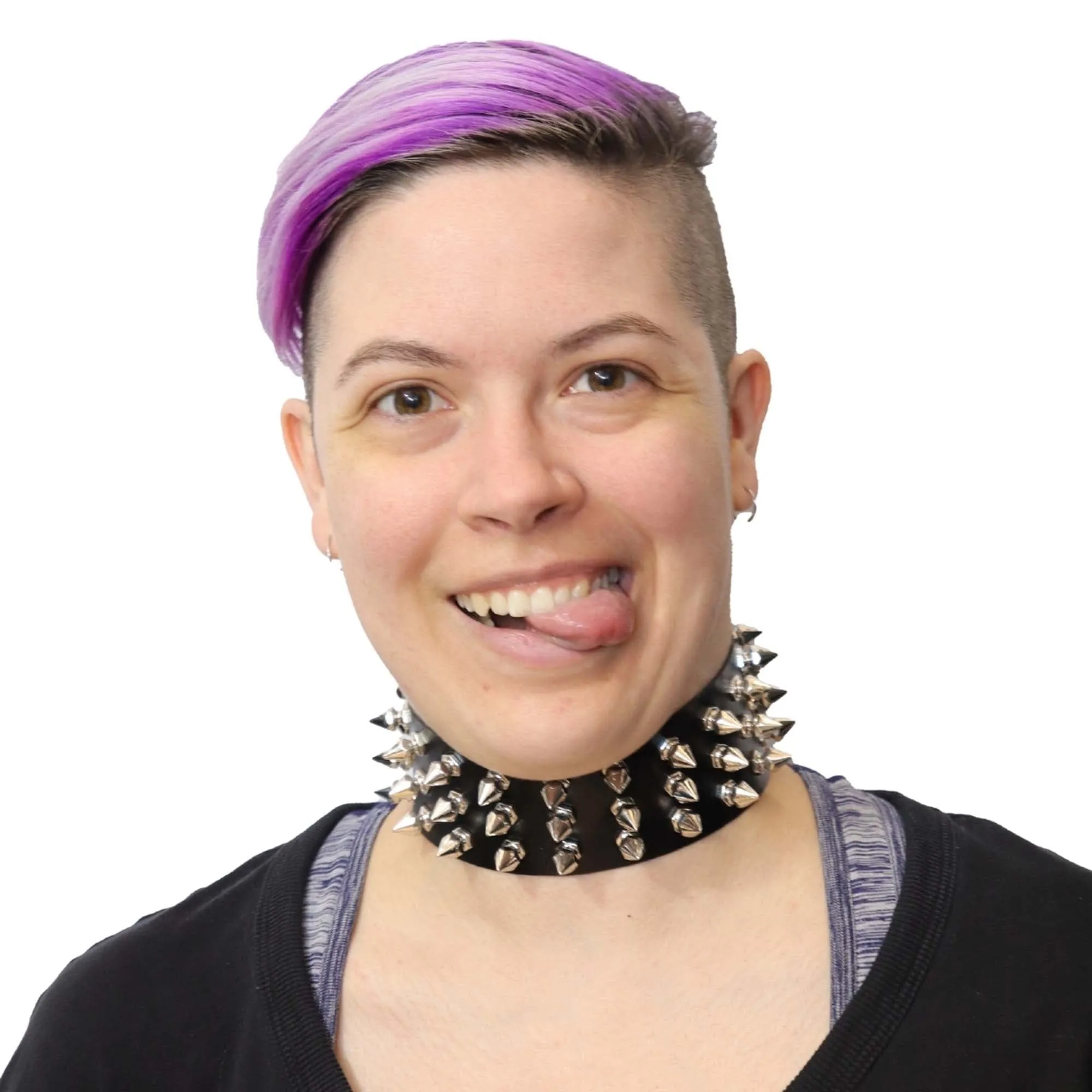Leatherlike Punk Choker