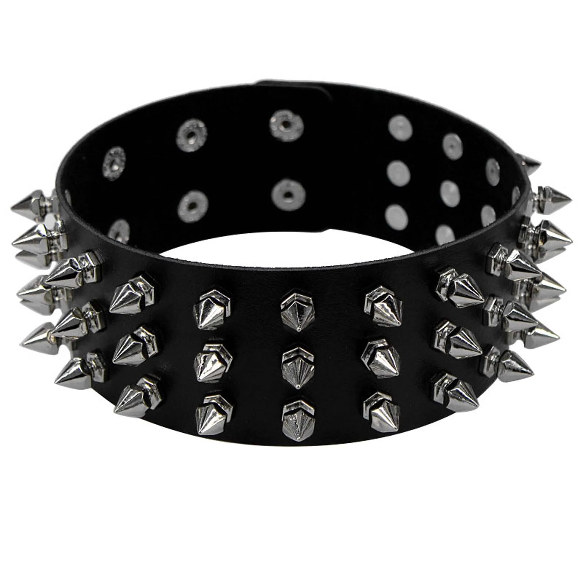 Leatherlike Punk Choker
