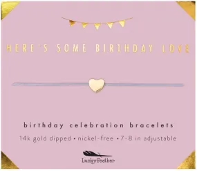 Love Birthday bracelet