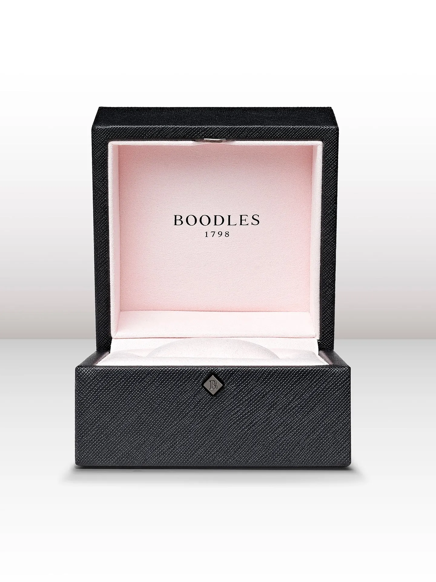 Lucky Platinum Diamond Horseshoe Bangle