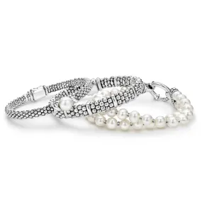 Luna Pearl Bracelet Gift Set