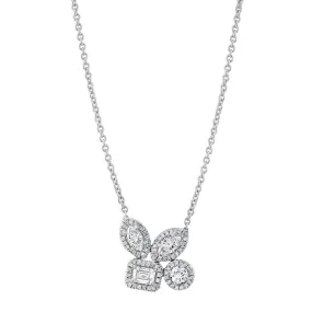 Michael M Montage Cluster Halo Necklace P407