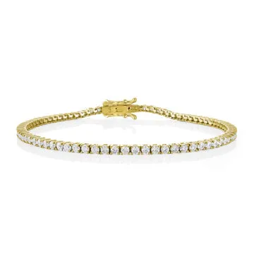 Miss Mimi 2mm CZ Tennis Bracelet