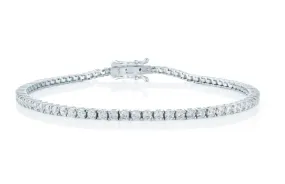 Miss Mimi 2mm CZ Tennis Bracelet