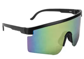 Mojave-Black/Green Mirror